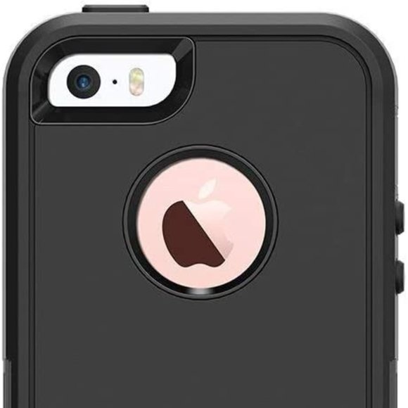 OtterBox Defender Series Case for iPhone 5/5s/SE (1st gen), Black, 1 Count - Picture 4 of 5